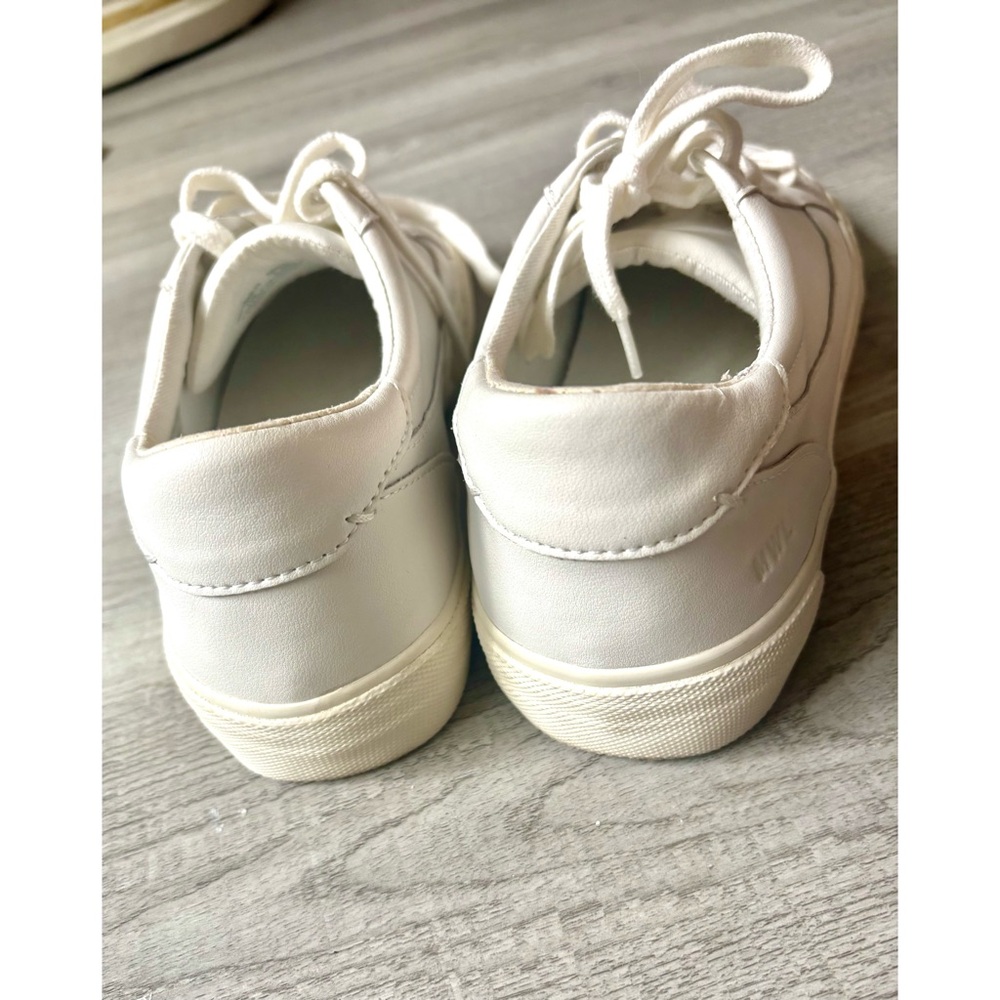 Madewell White Women's Low-Top Leather Sneakers Size7 - Picture 6 of 11